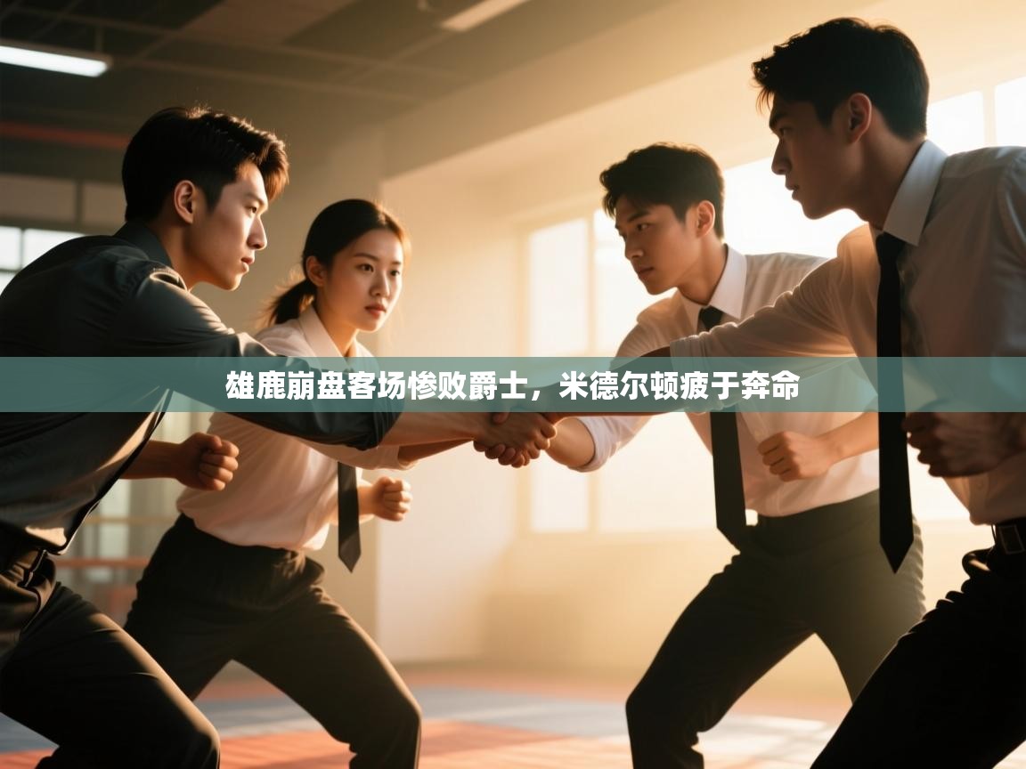 雄鹿崩盘客场惨败爵士，米德尔顿疲于奔命  第1张