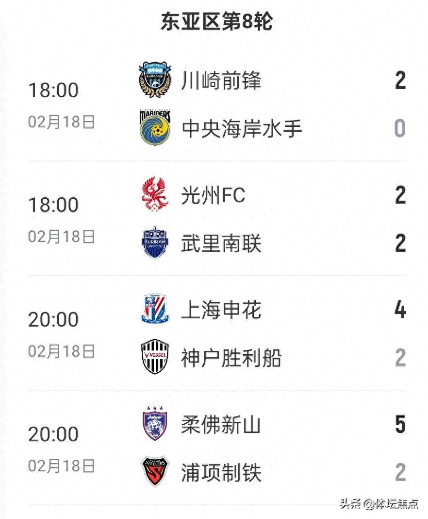 上港主场大胜建业，积分榜第二