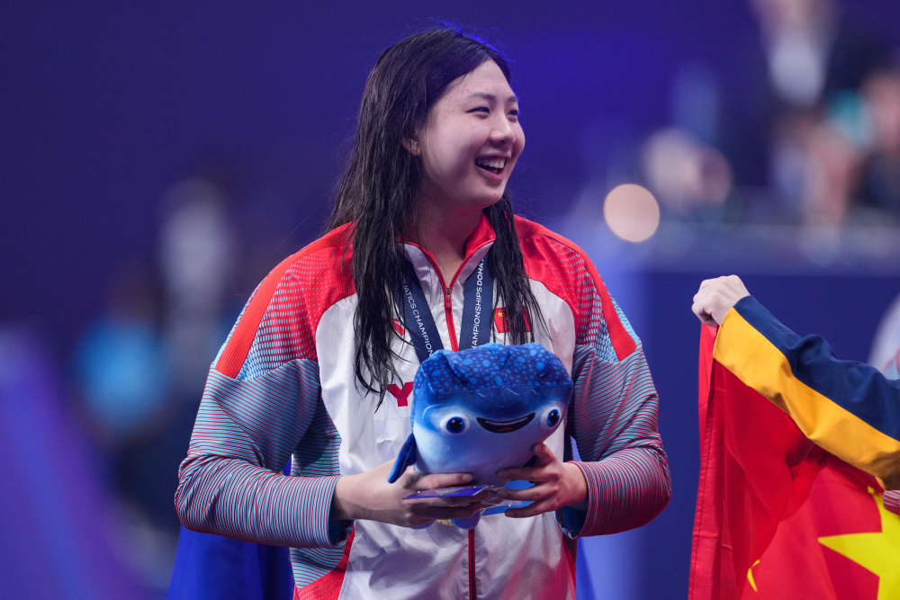 游泳女子蛙泳决赛选手实力强劲